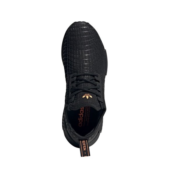 Adidas Nmd_R1 Low Mens Running Shoes Black Beam Orange GX9529 NEW Size 11 - Picture 3 of 6